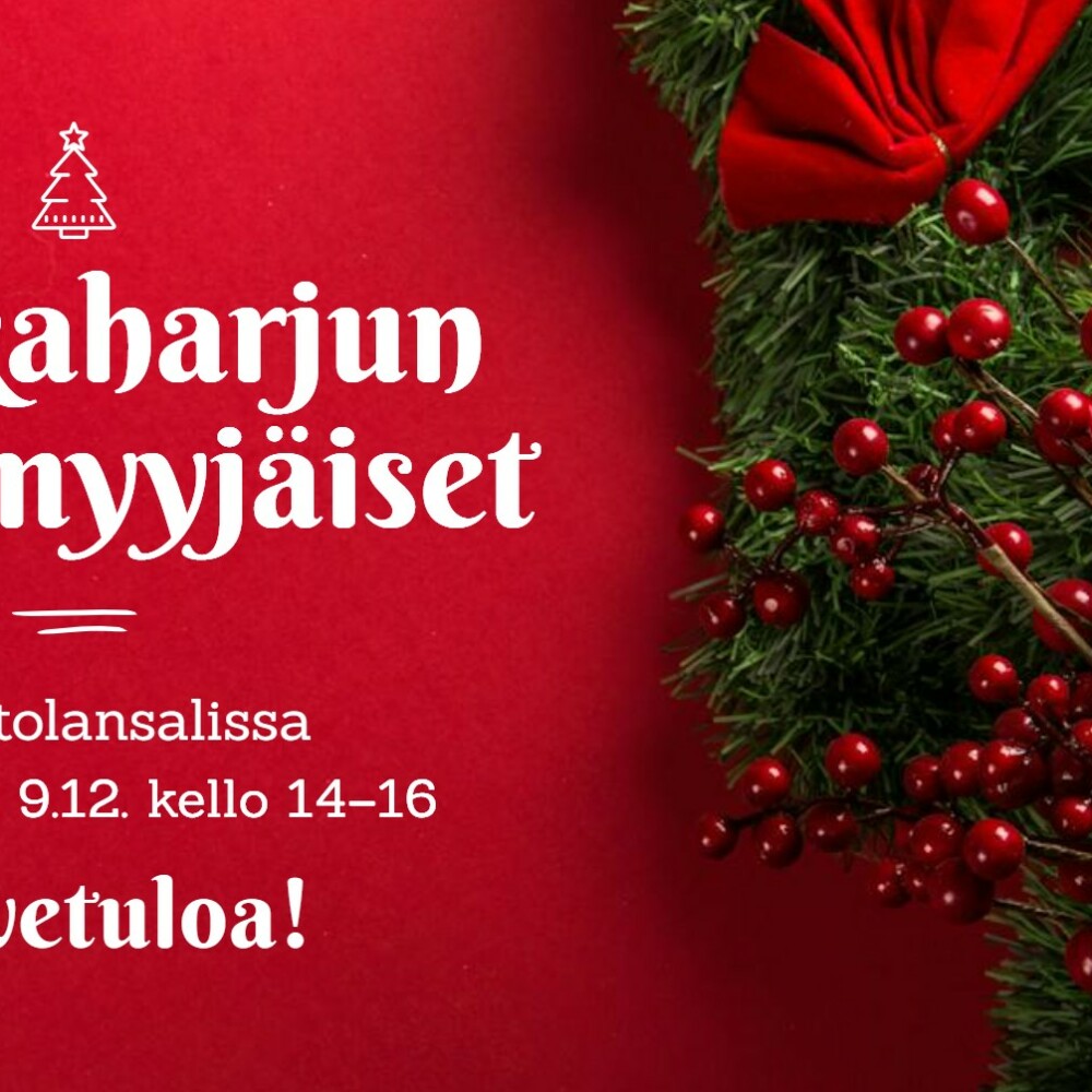 Joulumyyjäisten kutsukortti